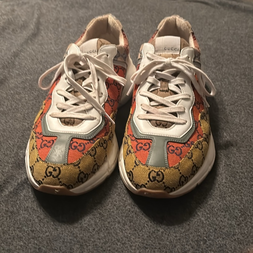 Gucci Multicolor GG Retro Rhyton-Style Sneakers - Picture 2 of 3